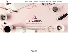 Tablet Screenshot of jalayouts.com